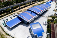 MRT Bus Depot Sg Buloh | Profile - <a href="http://lysaght2.iweb.my/my/en/products-and-solutions/roofing-and-walling/concealed-fix/lysaght-360-seam/">360 Seam</a> & <a href="http://lysaght2.iweb.my/my/en/products-and-solutions/roofing-and-walling/pierce-fix/lysaght-trimdek-optima/">Trimdek Optima</a>